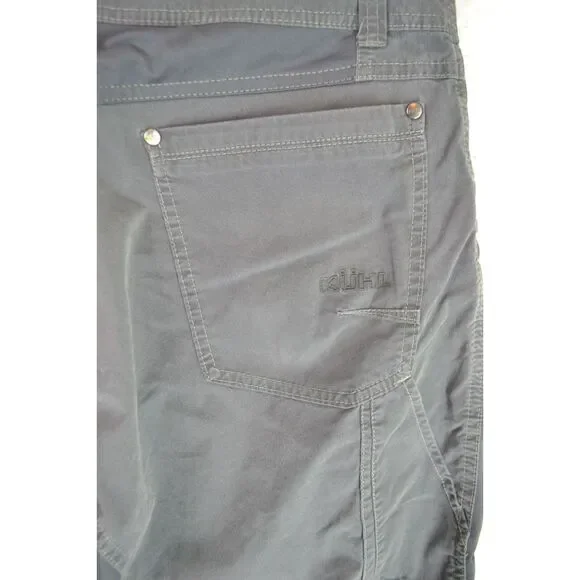 Kuhl Men's Radikl Hiking Pants 34x32 Straight Leg Grey Gorpcore - Picture 14 of 16